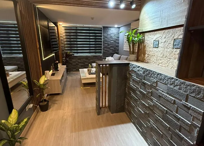 Aparthotel 2 Bedroom Loft Type With 2 Baths Near Ortigas Cbd *